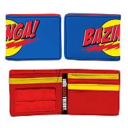 Big Bang Theory Blue Bazinga! Logo Wallet